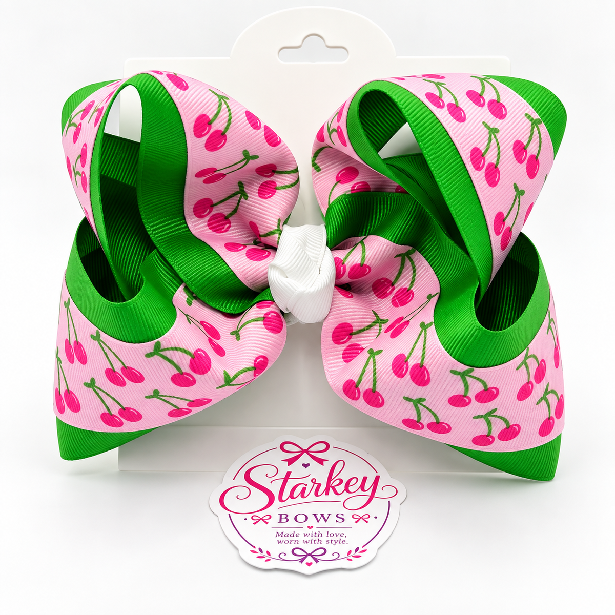 5'' Cherry Boutique Bow